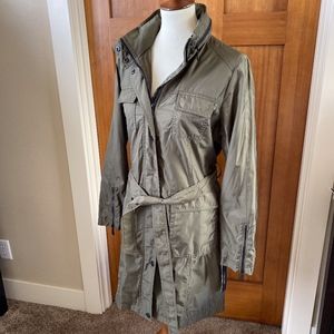 Tahari Olive Giselle Raincoat